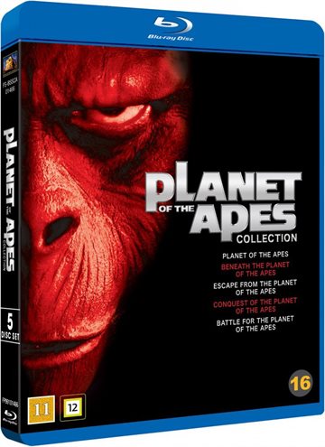Planet of the Apes Collection (1968-1973) BD Boks
